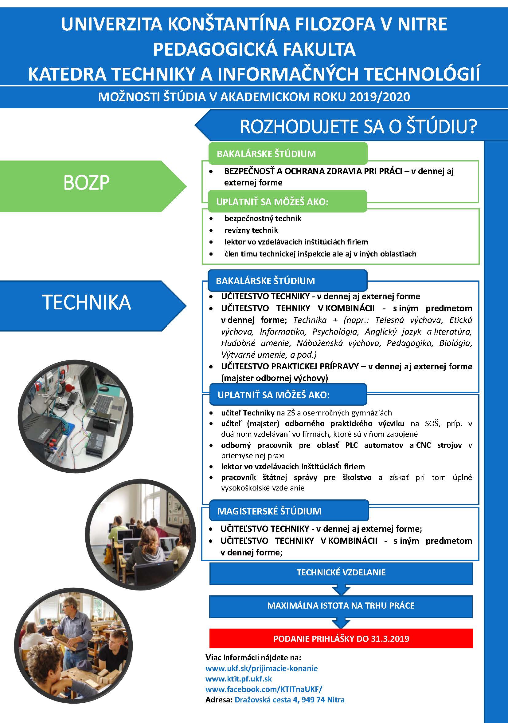 Ponuka studia 20192020 nové